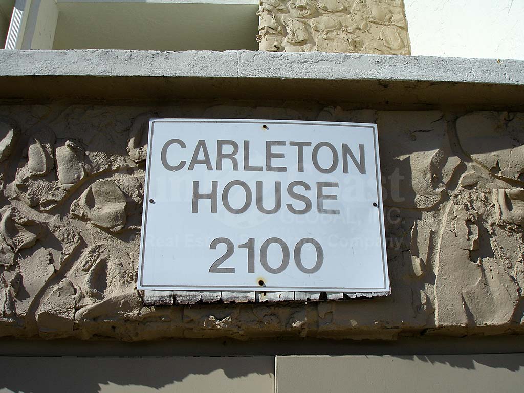 Carleton House Signage